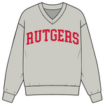 Rutgers Fall 2026 Game Day V-Neck Crewneck