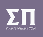 Delaware Sigma Pi Fall 2026 Parents Weekend Comfort Colors T-Shirt