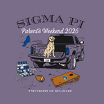 Delaware Sigma Pi Fall 2026 Parents Weekend Comfort Colors T-Shirt