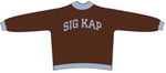 WVU Sigma Kappa Stitched Oversized Fit YourWay Mockneck