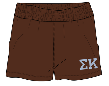 WVU Sigma Kappa Embroidered YourWay Sweatshorts