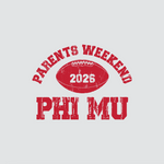 Rutgers Phi Mu Fall 2026 Parents Weekend Crewneck
