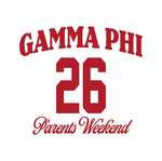 RU GPHI Fall 2026 Parents Weekend Full Zip Sweatshirt