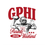 RU GPHI Fall 2026 Parents Weekend Full Zip Sweatshirt