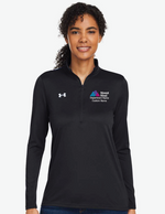 Mount Sinai Under Armour Ladies Tech Quarter-Zip Pullover
