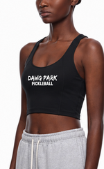 Dawg Park Ladies Tight Paneling Crop Tank TOP