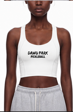 Dawg Park Ladies Tight Paneling Crop Tank TOP