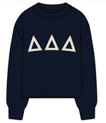 Villanova Tri Delta Knit Sweater