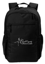 Embroidered Backpack – Black