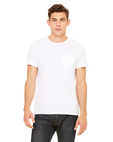 BELLA + CANVAS - Jersey Pocket Tee