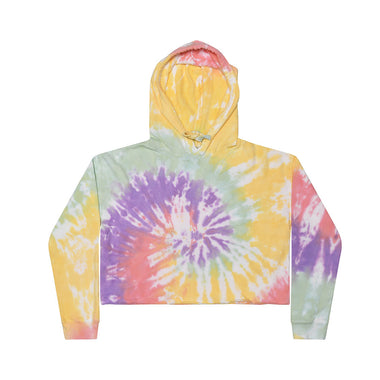 Tie Dye Crop Hoodie