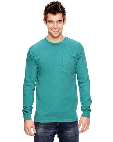 Comfort Colors  Long Sleeve Pocket Tee