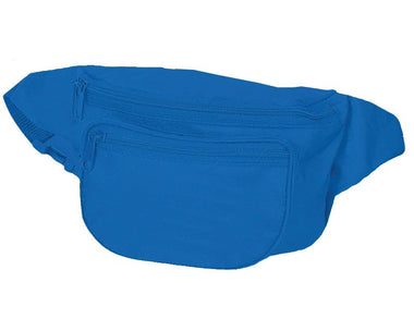 Three Pocket Nylon Fanny Pack